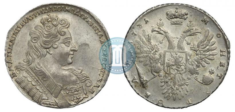 Picture 1 rouble 1731 year  