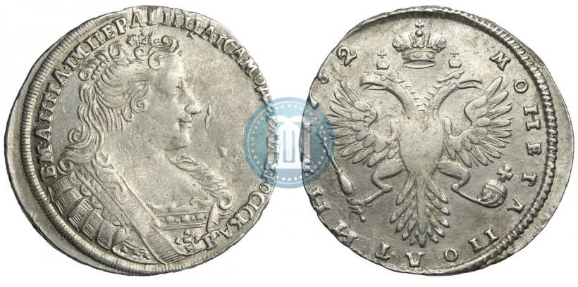 Picture Poltina 1732 year  
