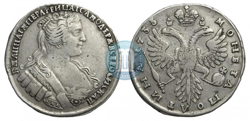 Picture Poltina 1733 year  