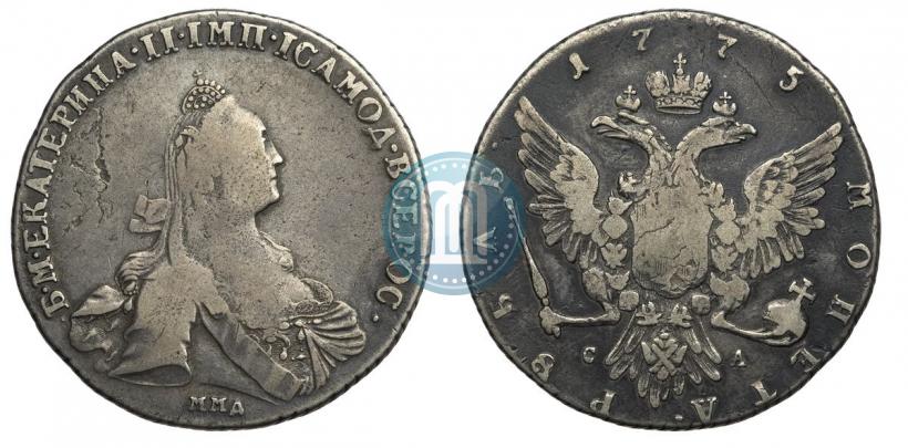 Picture 1 rouble 1775 year ММД-СА 