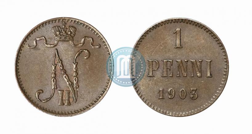 Picture 1 penni 1903 year  