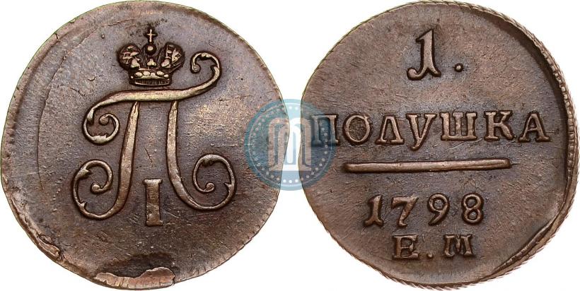 Picture Polushka 1798 year ЕМ 