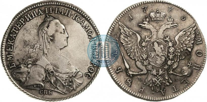 Фото 1 рубль 1773 года СПБ-ФЛ 