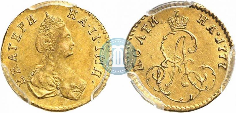 Фото Полтина 1777 года  