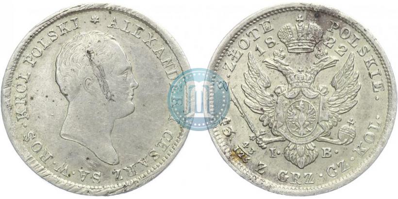 Picture 2 złote 1822 year IB 