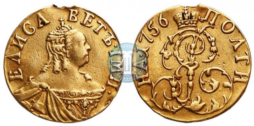 Picture Poltina 1756 year  