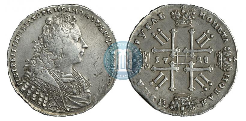 Picture 1 rouble 1728 year  "Type of 1728"