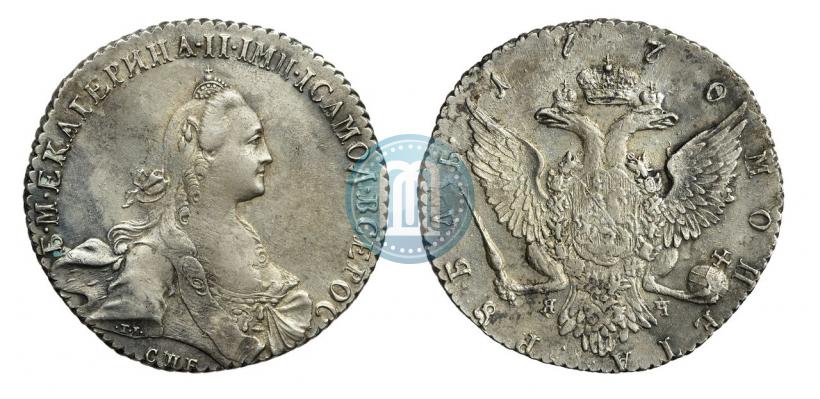 Picture 1 rouble 1770 year СПБ-ЯЧ 