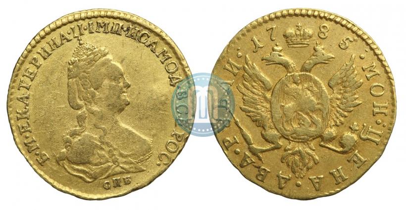 Picture 2 roubles 1785 year СПБ 