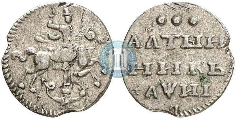 Фото Алтын 1718 года L 