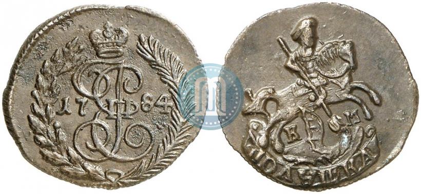 Фото Полушка 1784 года КМ 