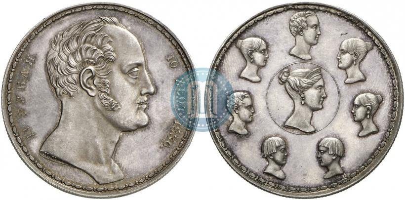 Picture 1,5 roubles - 10 złotych 1836 year П.У. "Family rouble"