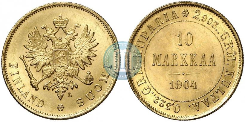 Фото 10 марок 1904 года L 