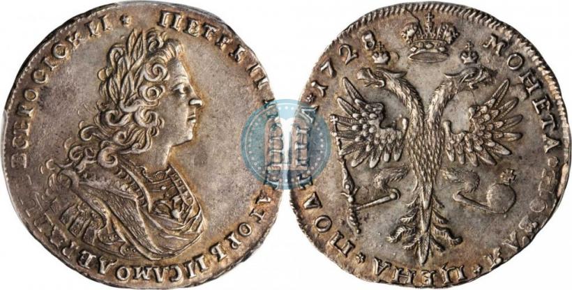 Picture Poltina 1728 year  