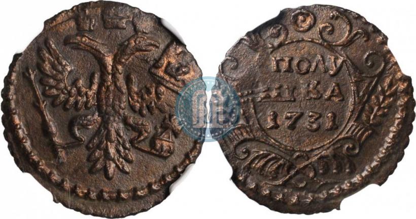 Picture Polushka 1731 year  