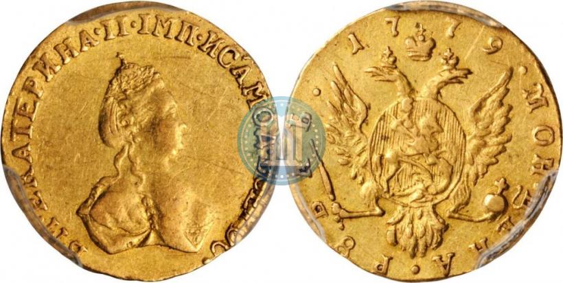 Фото 1 рубль 1779 года  