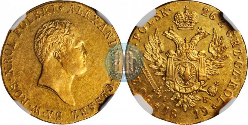 Picture 50 złotych 1819 year IB 