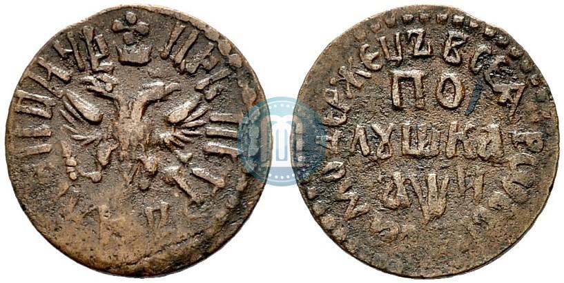 Фото Полушка 1708 года  