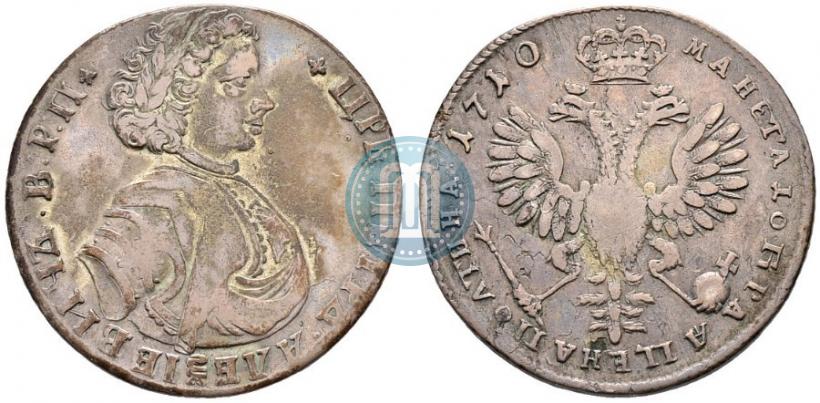 Picture Poltina 1710 year  "Portrait of 1707"