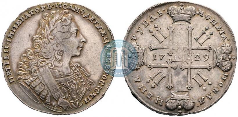 Picture 1 rouble 1729 year  "Type of 1729"