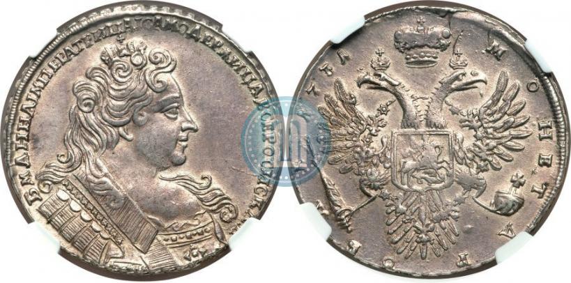 Picture 1 rouble 1731 year  