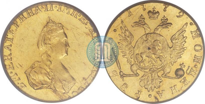 Фото 1 рубль 1779 года  