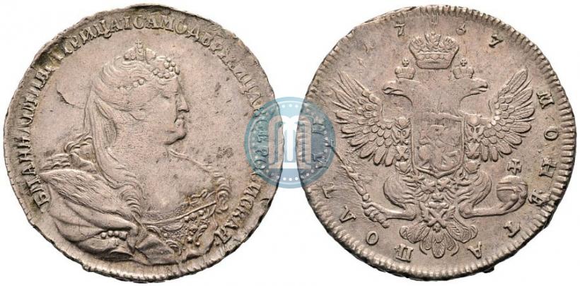 Picture Poltina 1737 year  "Moscow type"