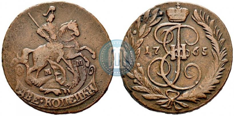 Picture 2 kopecks 1765 year ММ 
