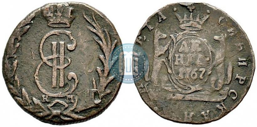 Picture Denga 1767 year КМ 
