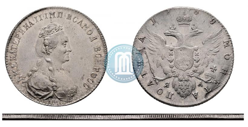Picture Poltina 1788 year СПБ-ЯА 