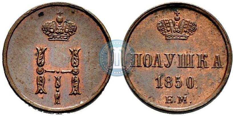 Picture Polushka 1850 year ЕМ 