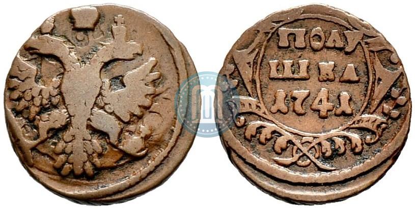 Фото Полушка 1741 года  