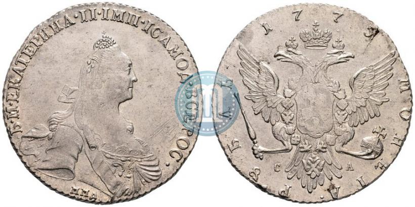Picture 1 rouble 1775 year ММД-СА 