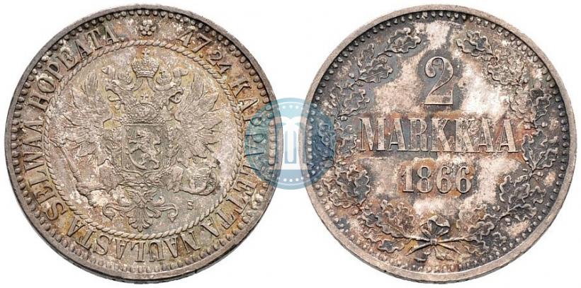 Фото 2 марки 1866 года S 