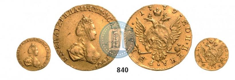 Picture 1 rouble 1779 year  