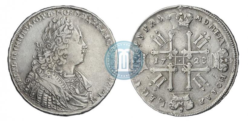 Фото 1 рубль 1728 года  "Тип 1728"