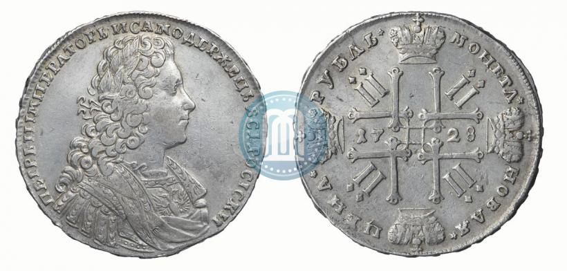 Picture 1 rouble 1728 year  "Type of 1728"