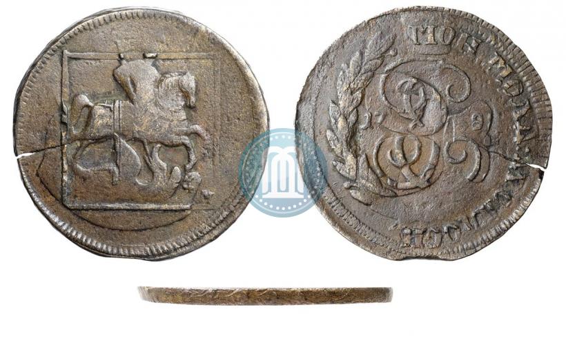 Фото 1 копейка 1795 года ММ 