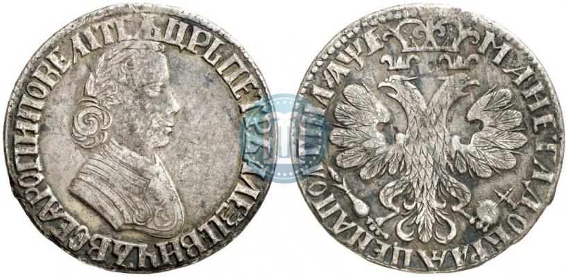 Picture Poltina 1705 year  "Portrait by F. Alekseev"