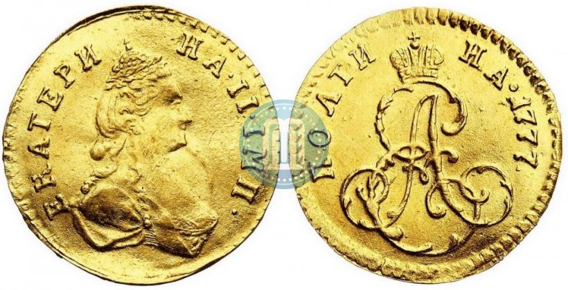 Фото Полтина 1777 года  