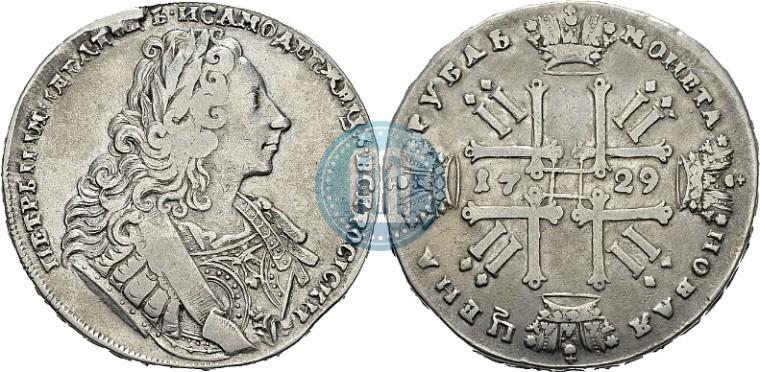 Picture 1 rouble 1729 year  "Type of 1729"