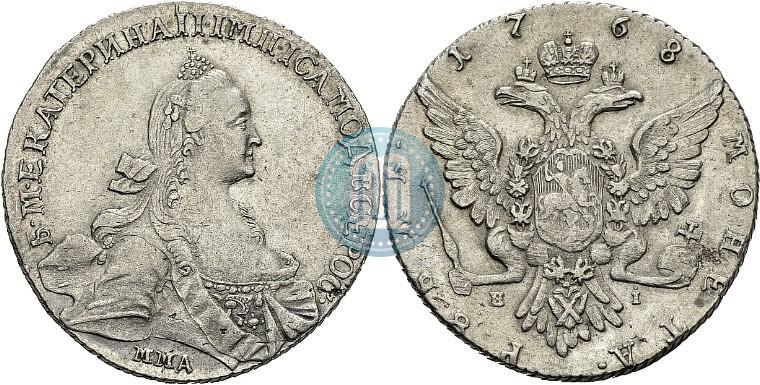 Picture 1 rouble 1768 year ММД-EI 