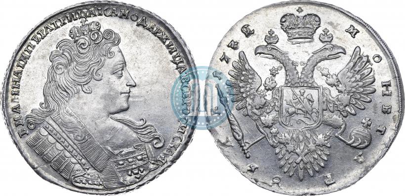 Picture 1 rouble 1732 year  