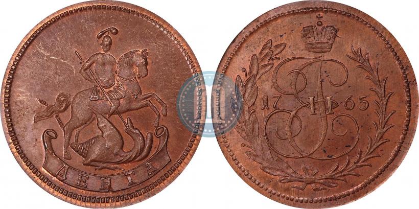 Фото Денга 1765 года  