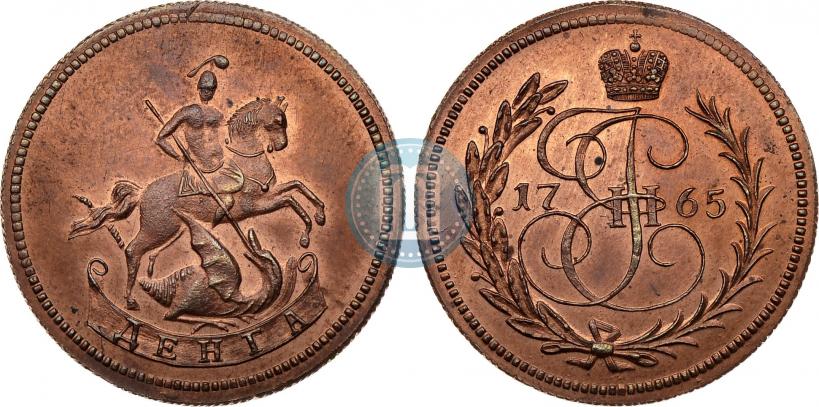 Фото Денга 1765 года  