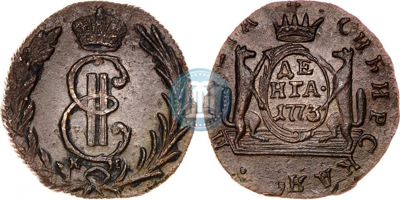 Фото Денга 1773 года КМ 