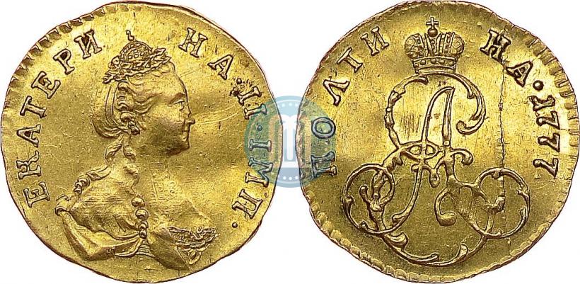 Фото Полтина 1777 года  