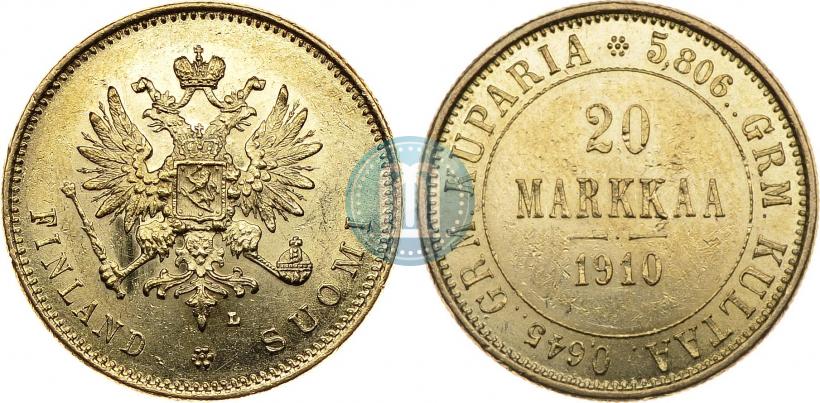 Фото 20 марок 1910 года L 