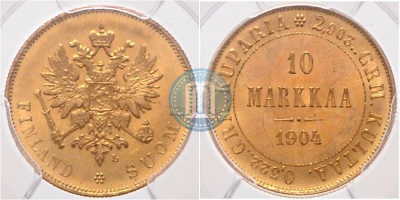 Picture 10 markkaa 1904 year L 