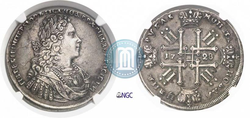 Picture 1 rouble 1728 year  "Type of 1728"